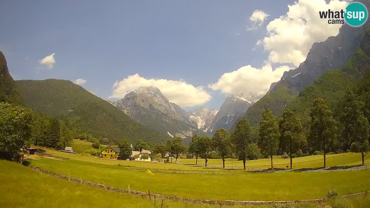 Spletna kamera Smučišče Log pod Mangartom – Bovec