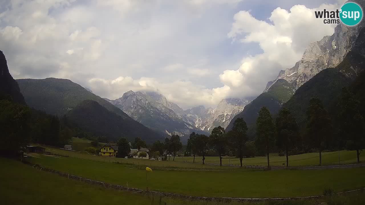 Spletna kamera Smučišče Log pod Mangartom – Bovec