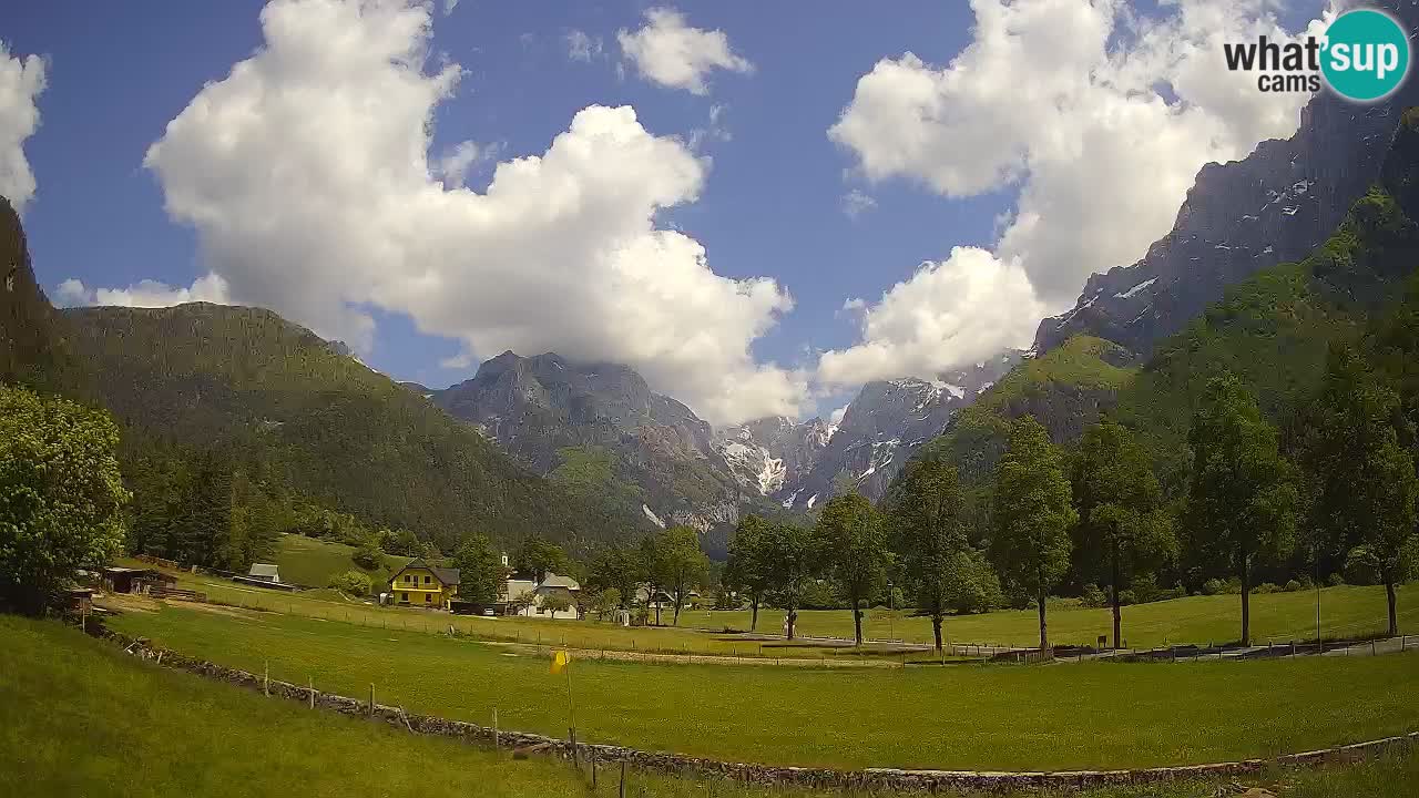 Cámara web en vivo Estación de esquí Log pod Mangartom – Bovec – Eslovenia