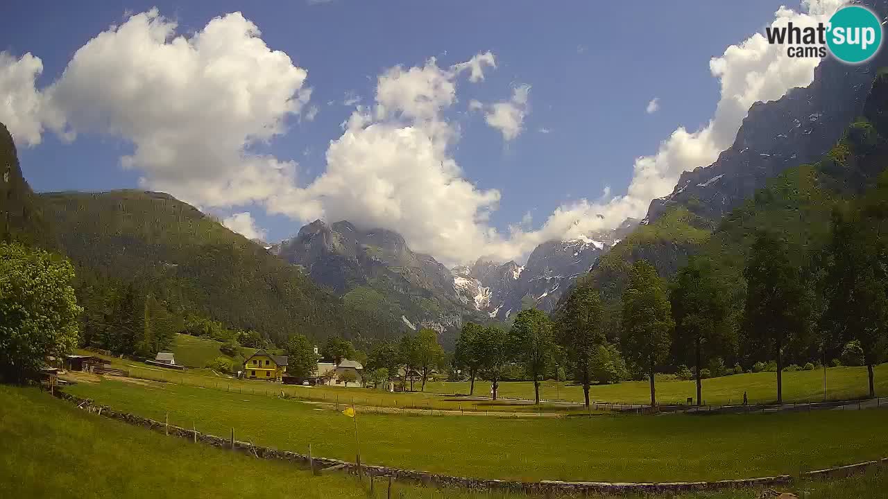 Spletna kamera Smučišče Log pod Mangartom – Bovec