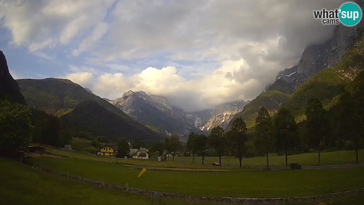 Cámara web en vivo Estación de esquí Log pod Mangartom – Bovec – Eslovenia