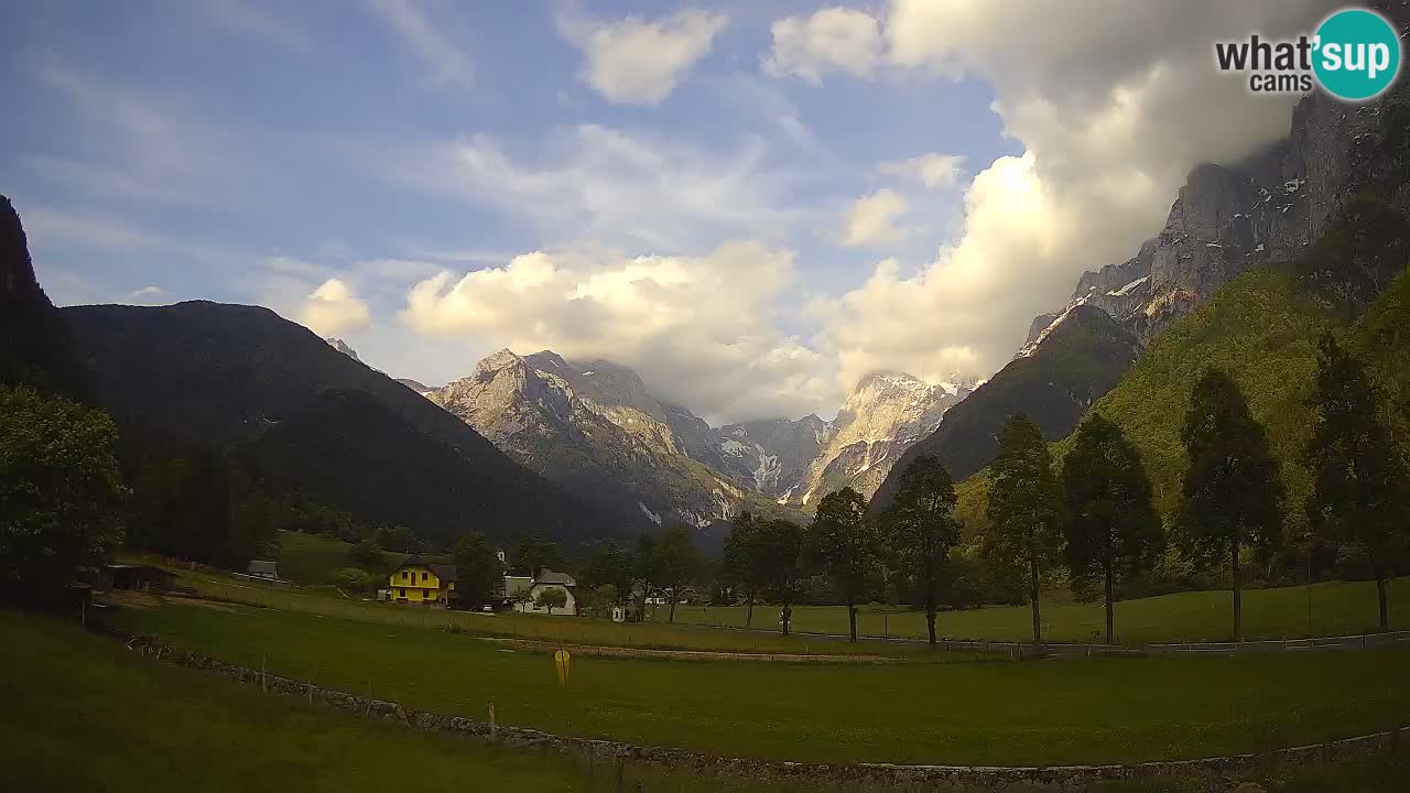 Spletna kamera Smučišče Log pod Mangartom – Bovec
