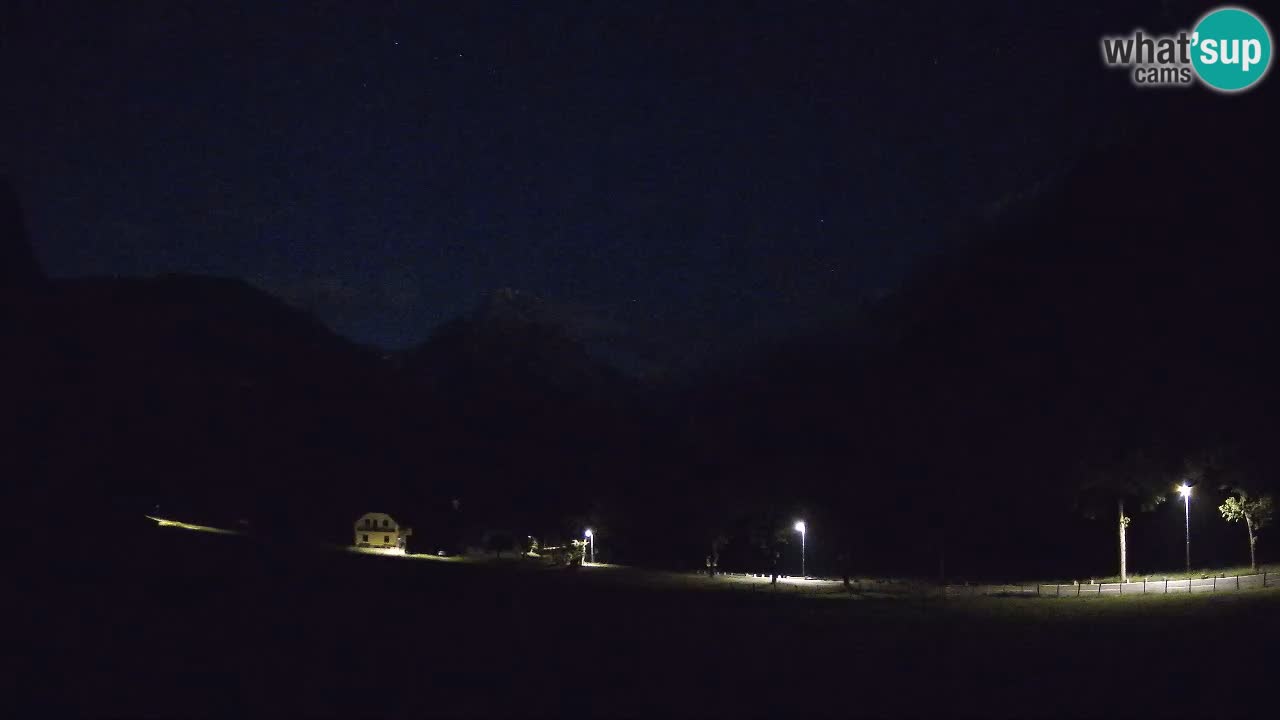 Cámara web en vivo Estación de esquí Log pod Mangartom – Bovec – Eslovenia