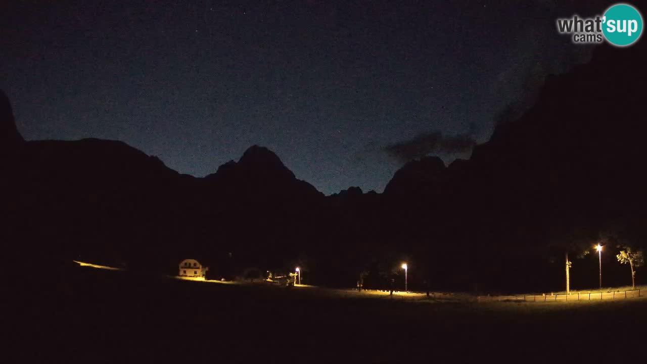 Cámara web en vivo Estación de esquí Log pod Mangartom – Bovec – Eslovenia
