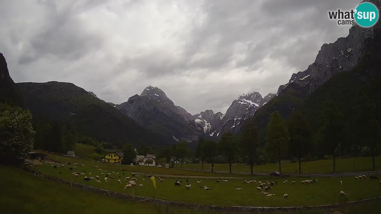 Spletna kamera Smučišče Log pod Mangartom – Bovec