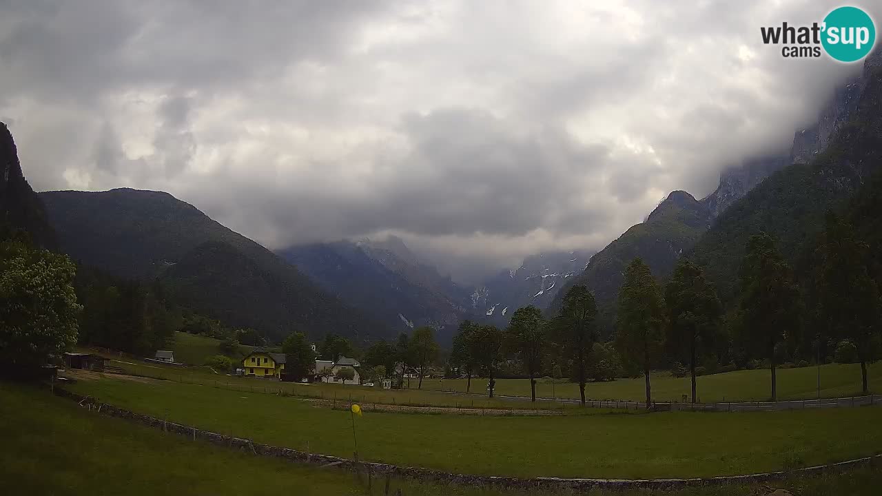 Spletna kamera Smučišče Log pod Mangartom – Bovec