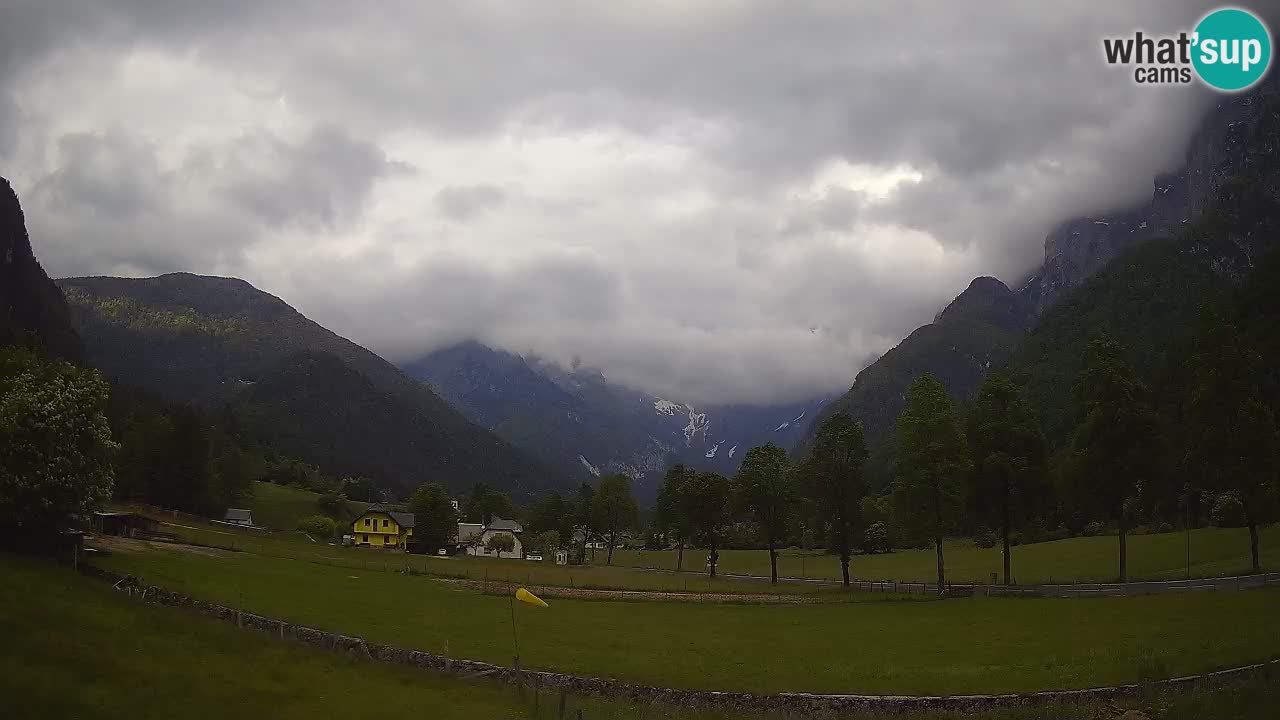 Spletna kamera Smučišče Log pod Mangartom – Bovec
