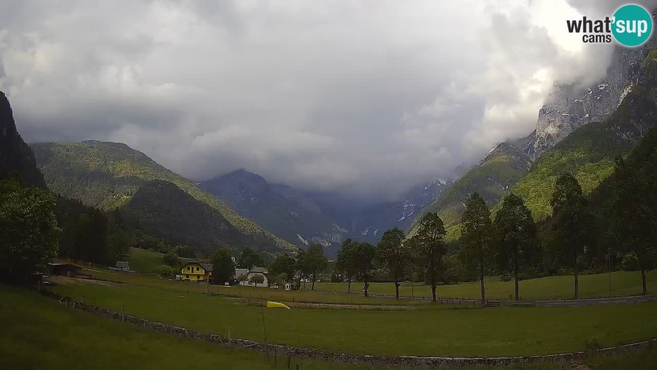 Cámara web en vivo Estación de esquí Log pod Mangartom – Bovec – Eslovenia