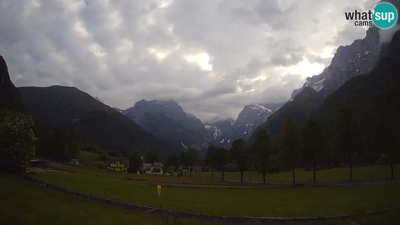 Spletna kamera Smučišče Log pod Mangartom – Bovec