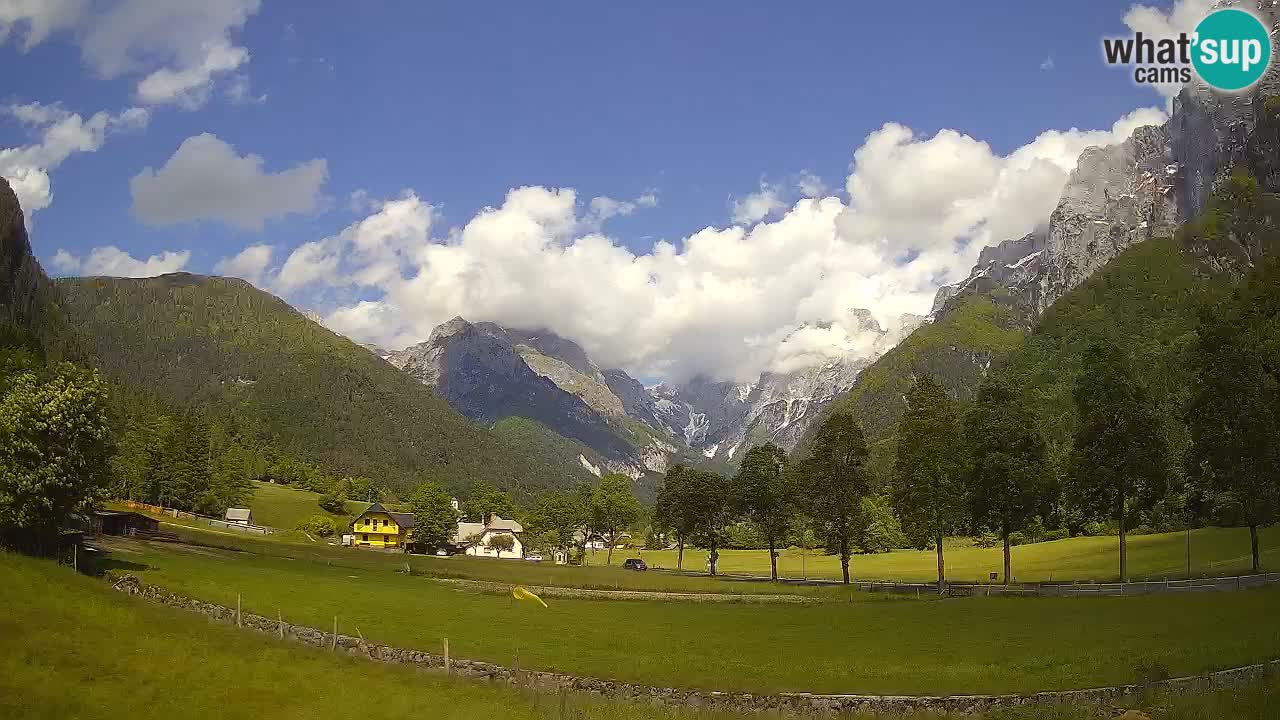 Spletna kamera Smučišče Log pod Mangartom – Bovec
