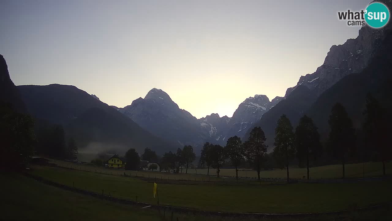 Cámara web en vivo Estación de esquí Log pod Mangartom – Bovec – Eslovenia