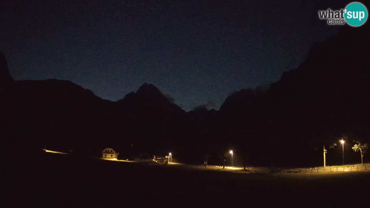 Cámara web en vivo Estación de esquí Log pod Mangartom – Bovec – Eslovenia