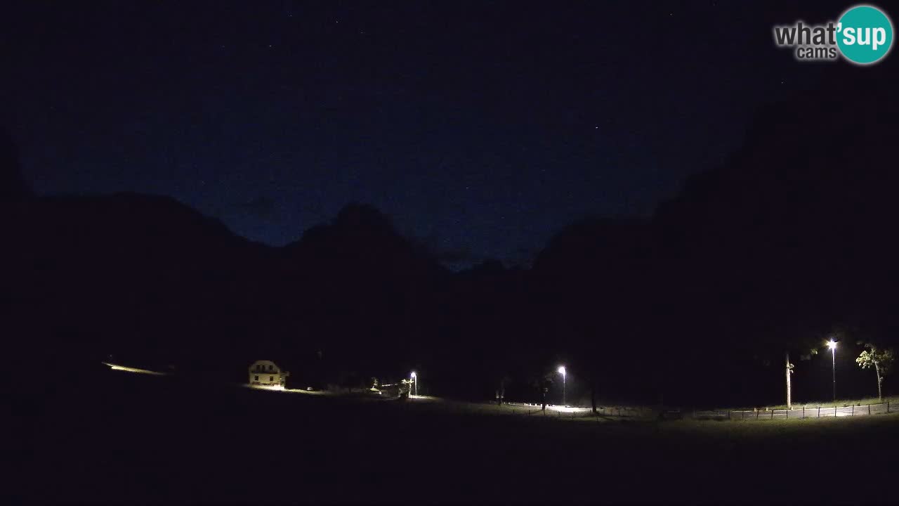 Spletna kamera Smučišče Log pod Mangartom – Bovec