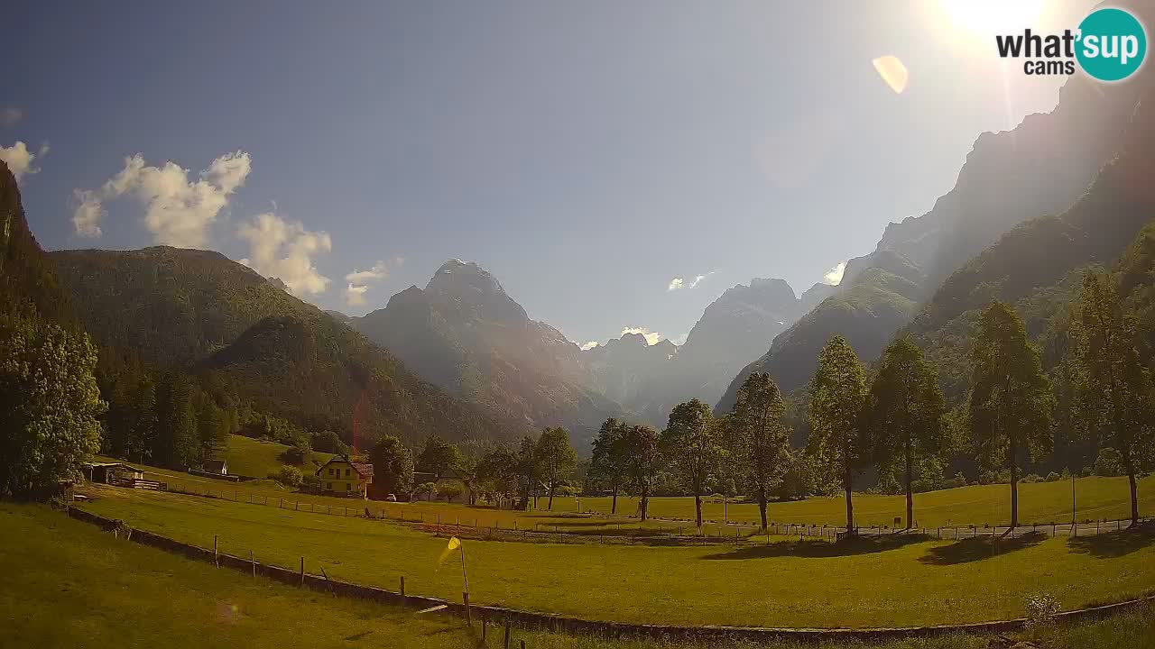Spletna kamera Smučišče Log pod Mangartom – Bovec