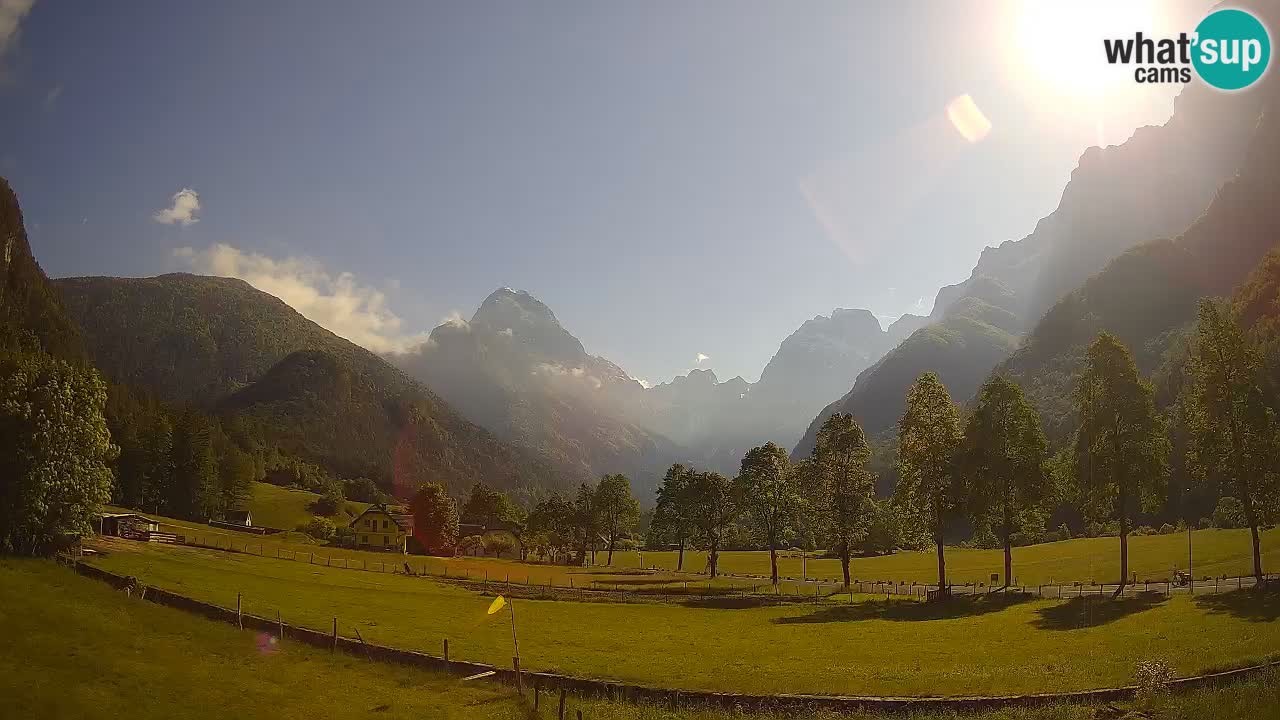 Spletna kamera Smučišče Log pod Mangartom – Bovec