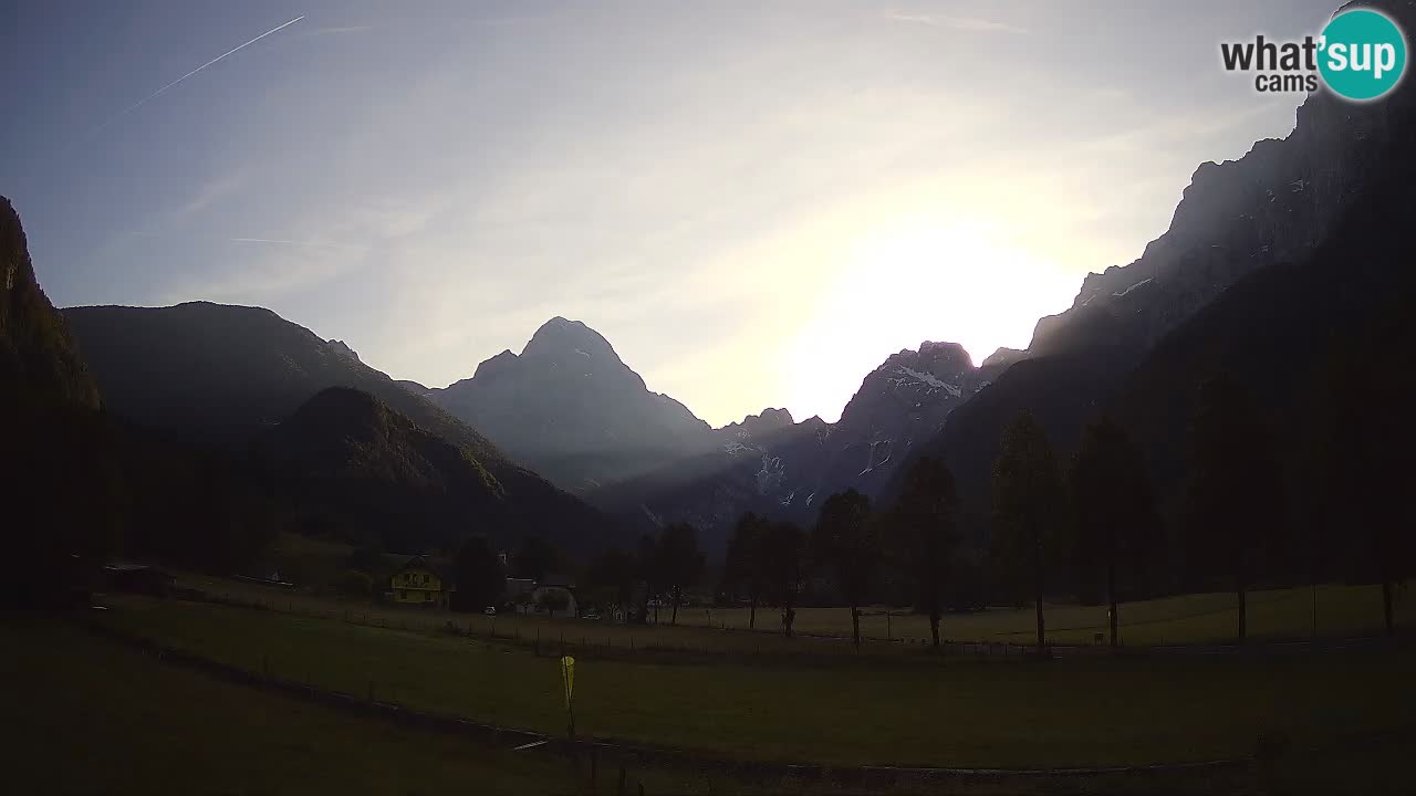 Spletna kamera Smučišče Log pod Mangartom – Bovec