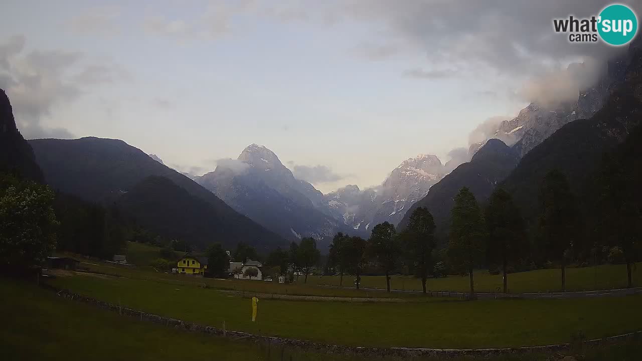 Cámara web en vivo Estación de esquí Log pod Mangartom – Bovec – Eslovenia