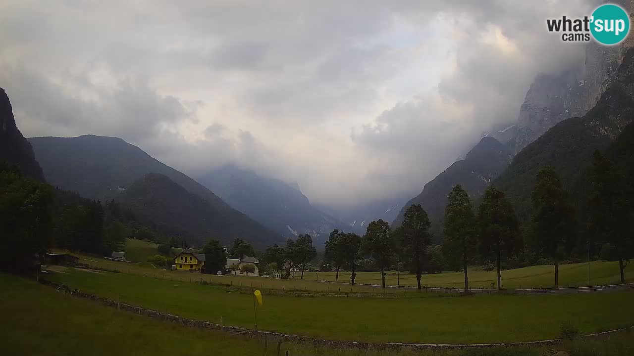 Spletna kamera Smučišče Log pod Mangartom – Bovec