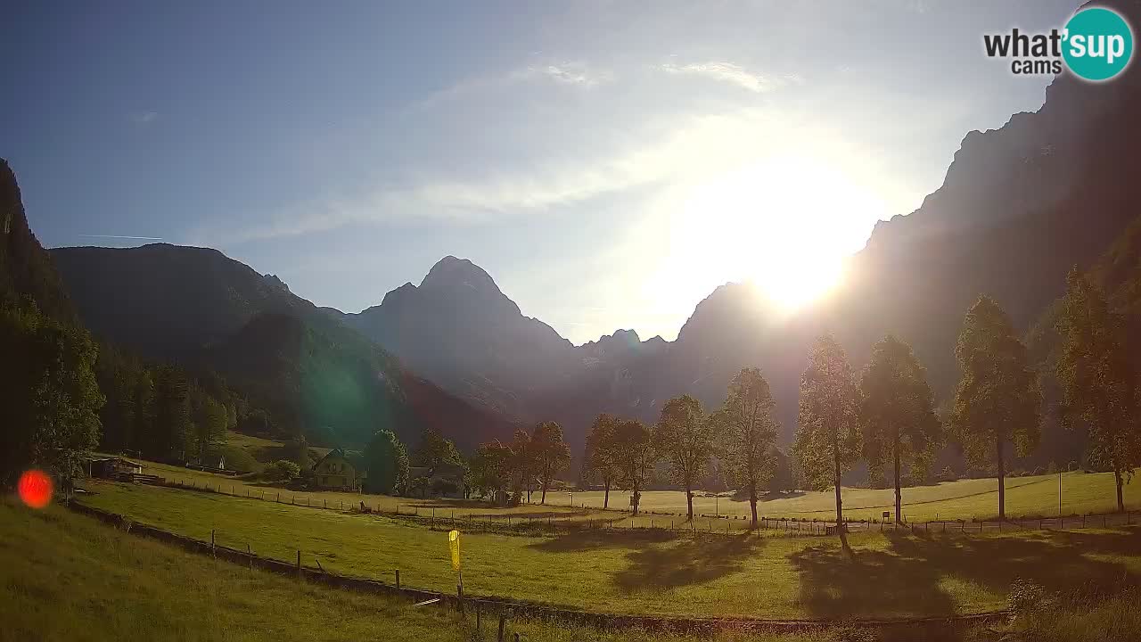 Cámara web en vivo Estación de esquí Log pod Mangartom – Bovec – Eslovenia