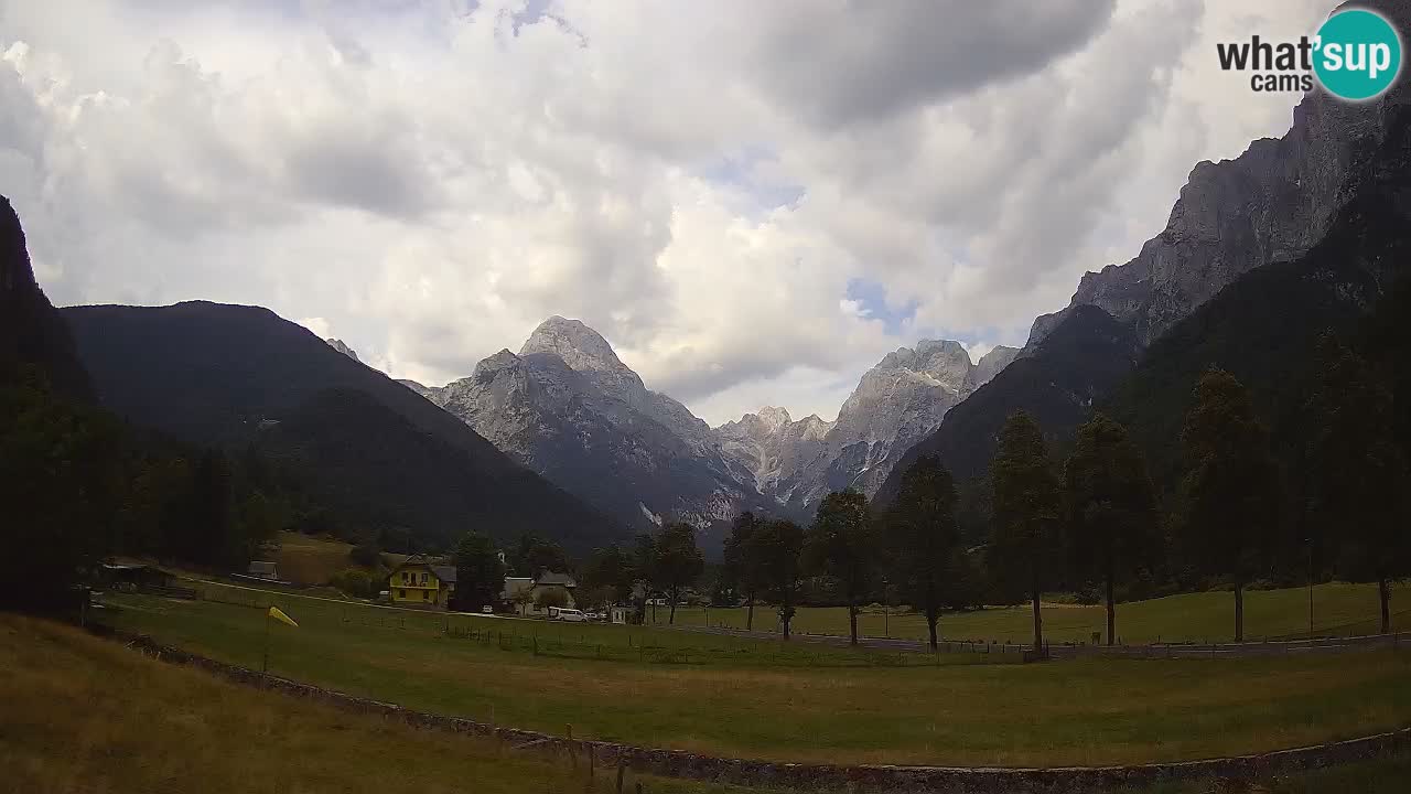 Cámara web en vivo Estación de esquí Log pod Mangartom – Bovec – Eslovenia