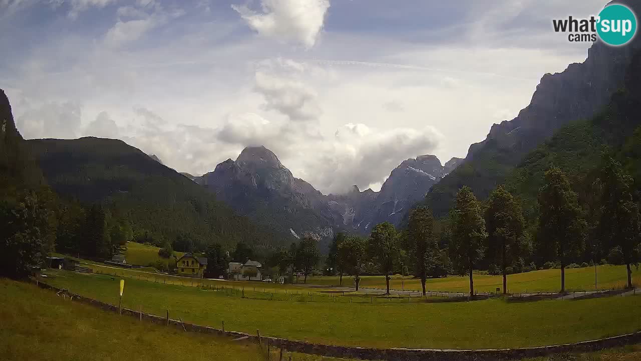 Spletna kamera Smučišče Log pod Mangartom – Bovec