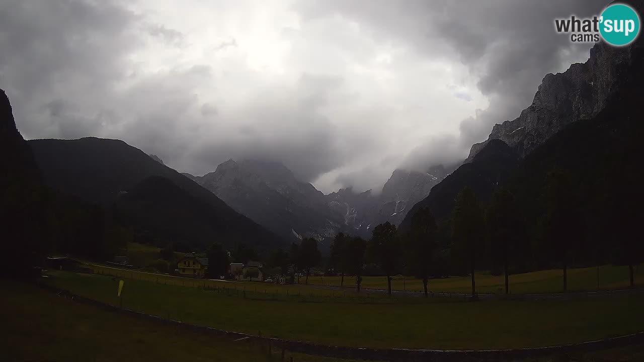Cámara web en vivo Estación de esquí Log pod Mangartom – Bovec – Eslovenia
