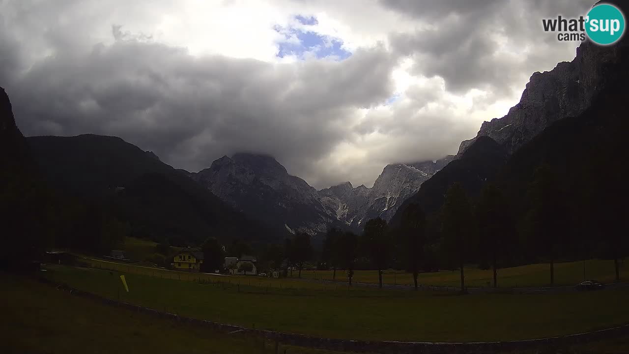 Cámara web en vivo Estación de esquí Log pod Mangartom – Bovec – Eslovenia