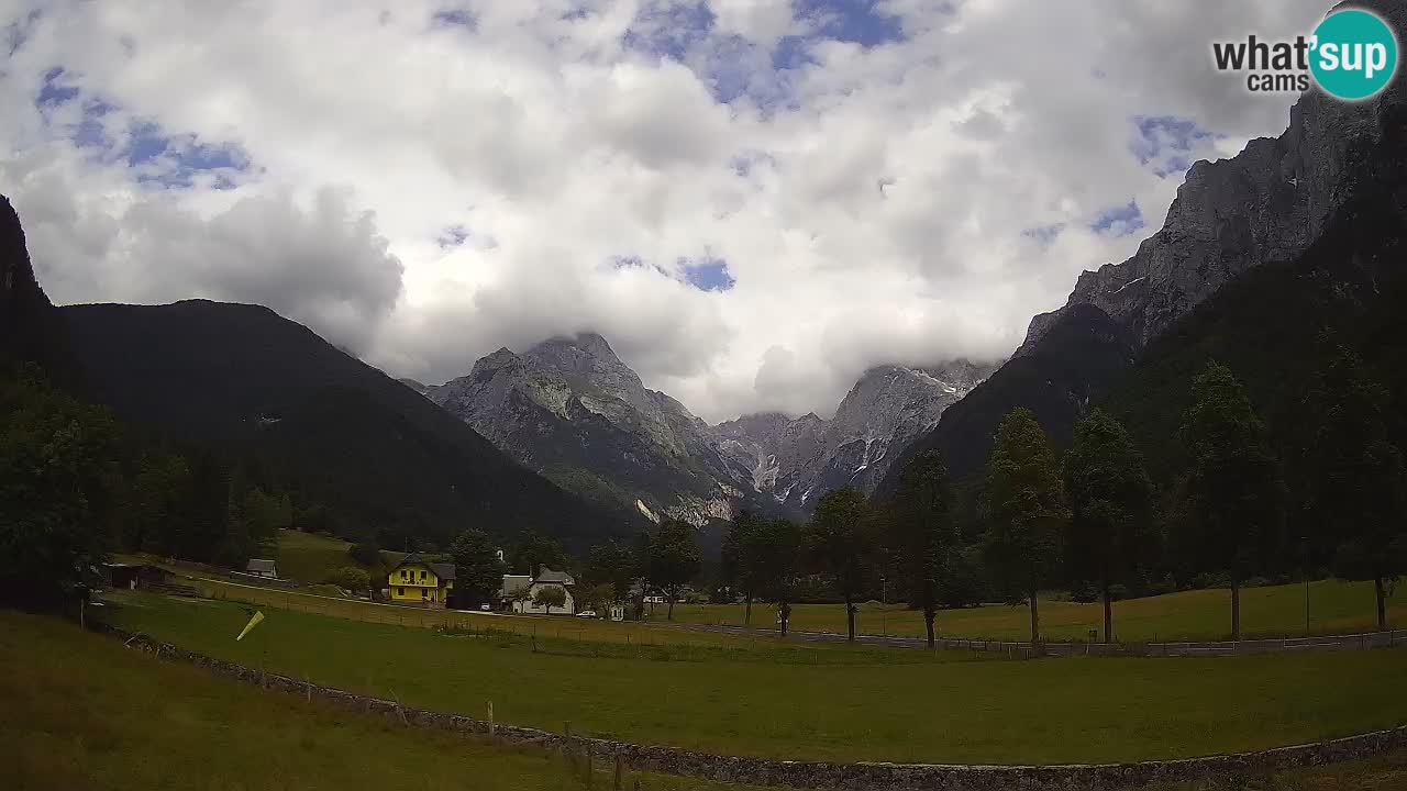Cámara web en vivo Estación de esquí Log pod Mangartom – Bovec – Eslovenia