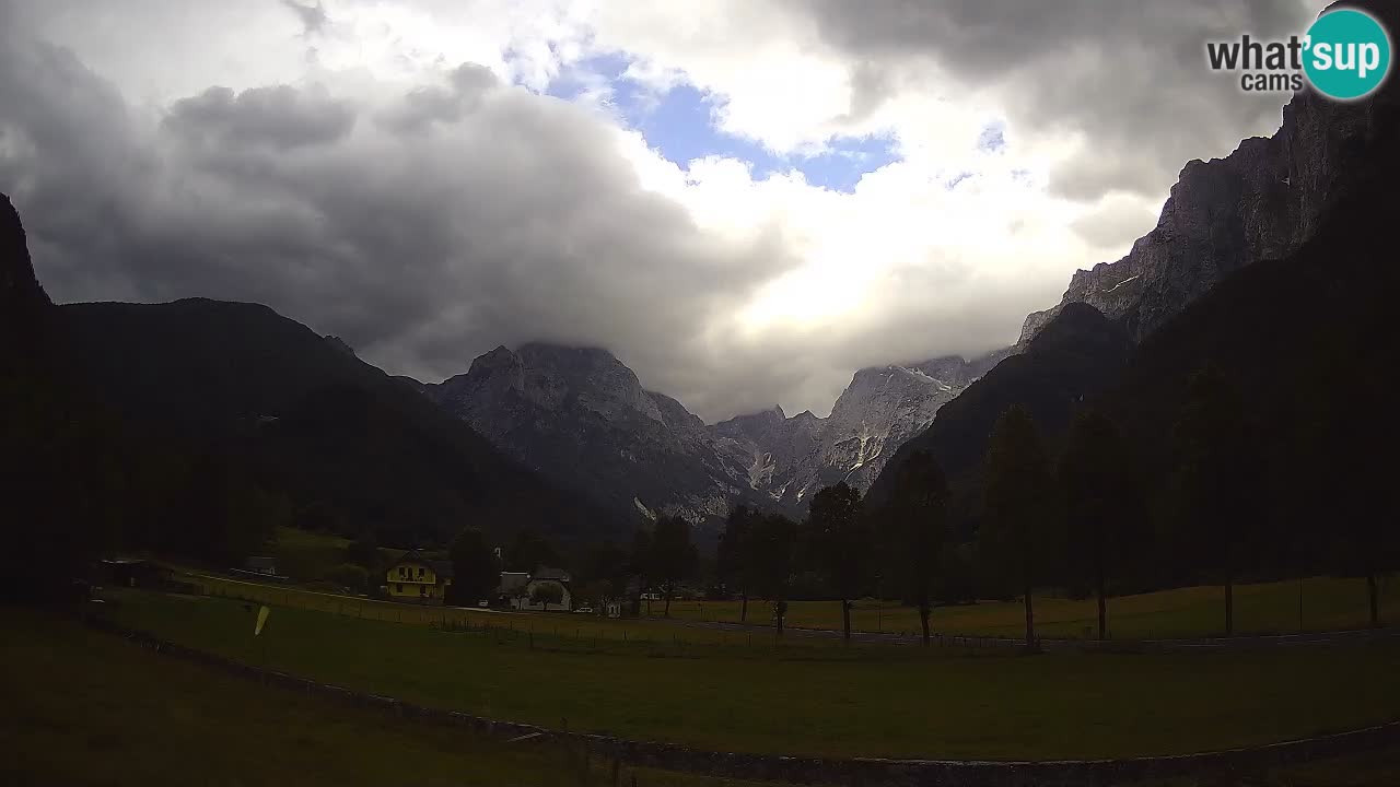 Cámara web en vivo Estación de esquí Log pod Mangartom – Bovec – Eslovenia
