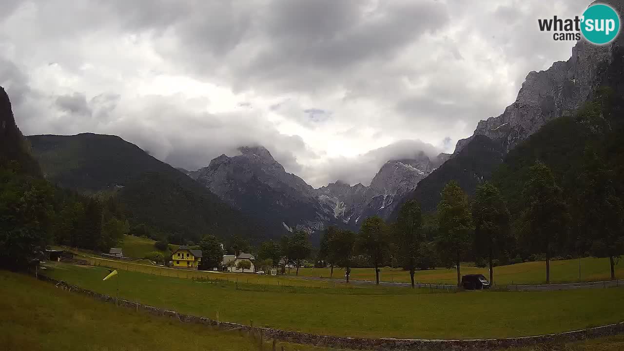 Cámara web en vivo Estación de esquí Log pod Mangartom – Bovec – Eslovenia