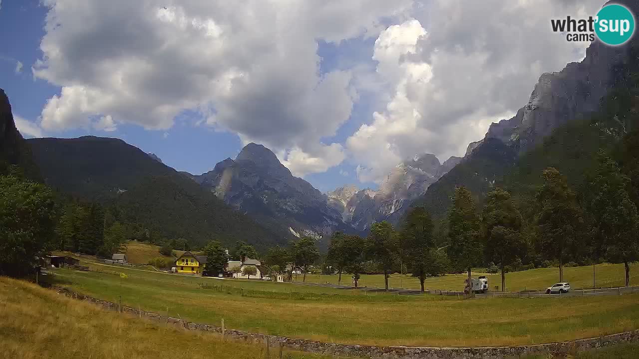 Cámara web en vivo Estación de esquí Log pod Mangartom – Bovec – Eslovenia