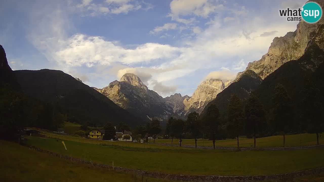 Cámara web en vivo Estación de esquí Log pod Mangartom – Bovec – Eslovenia