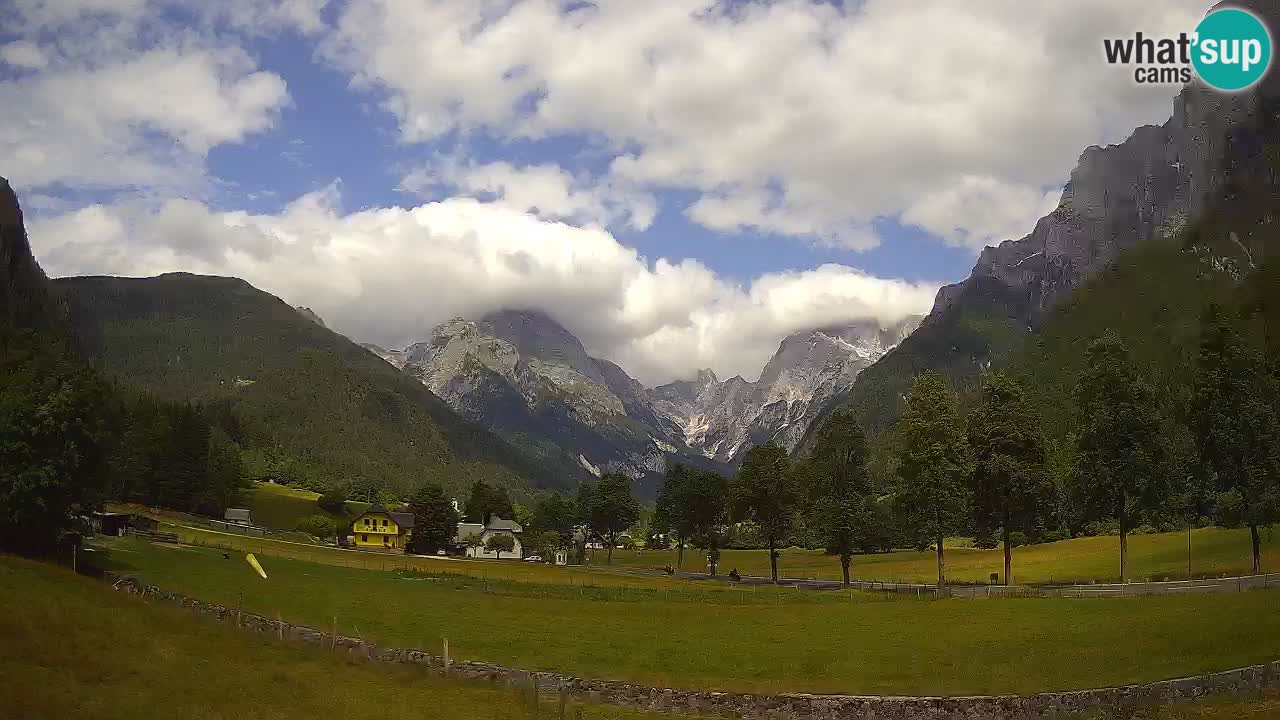Cámara web en vivo Estación de esquí Log pod Mangartom – Bovec – Eslovenia