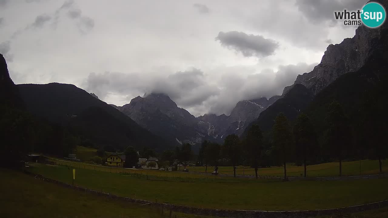 Cámara web en vivo Estación de esquí Log pod Mangartom – Bovec – Eslovenia