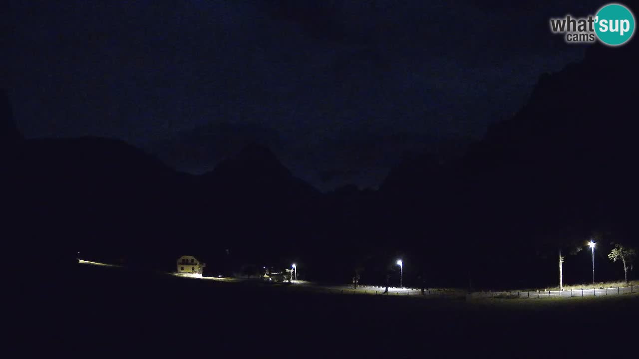 Spletna kamera Smučišče Log pod Mangartom – Bovec