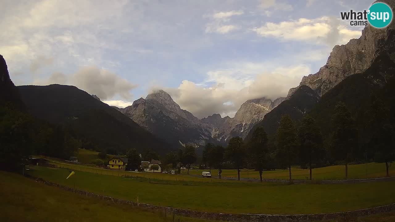 Cámara web en vivo Estación de esquí Log pod Mangartom – Bovec – Eslovenia