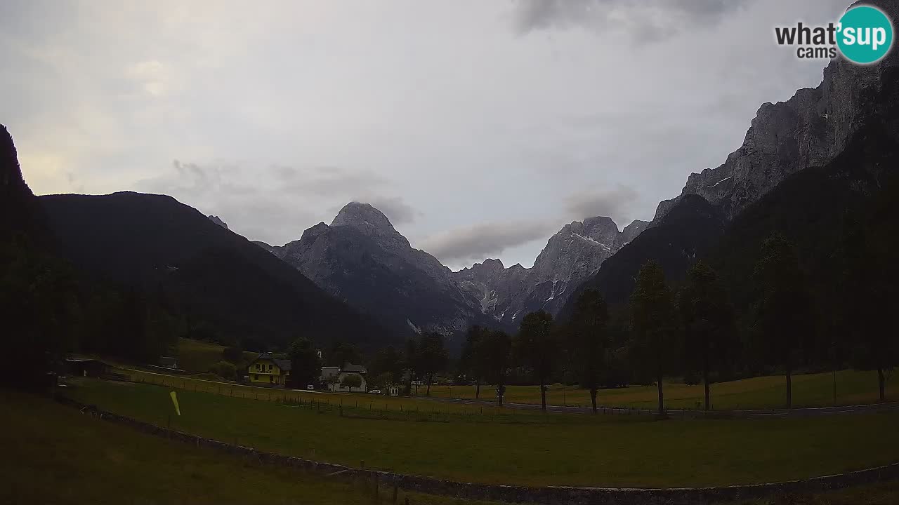 Cámara web en vivo Estación de esquí Log pod Mangartom – Bovec – Eslovenia