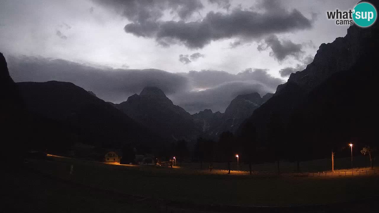 Cámara web en vivo Estación de esquí Log pod Mangartom – Bovec – Eslovenia
