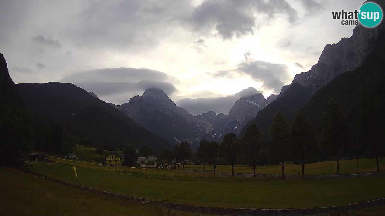 Cámara web en vivo Estación de esquí Log pod Mangartom – Bovec – Eslovenia