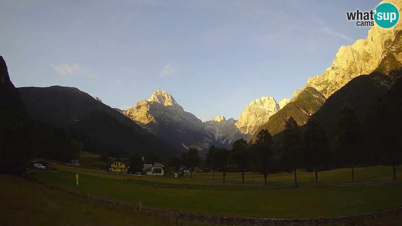 Spletna kamera Smučišče Log pod Mangartom – Bovec