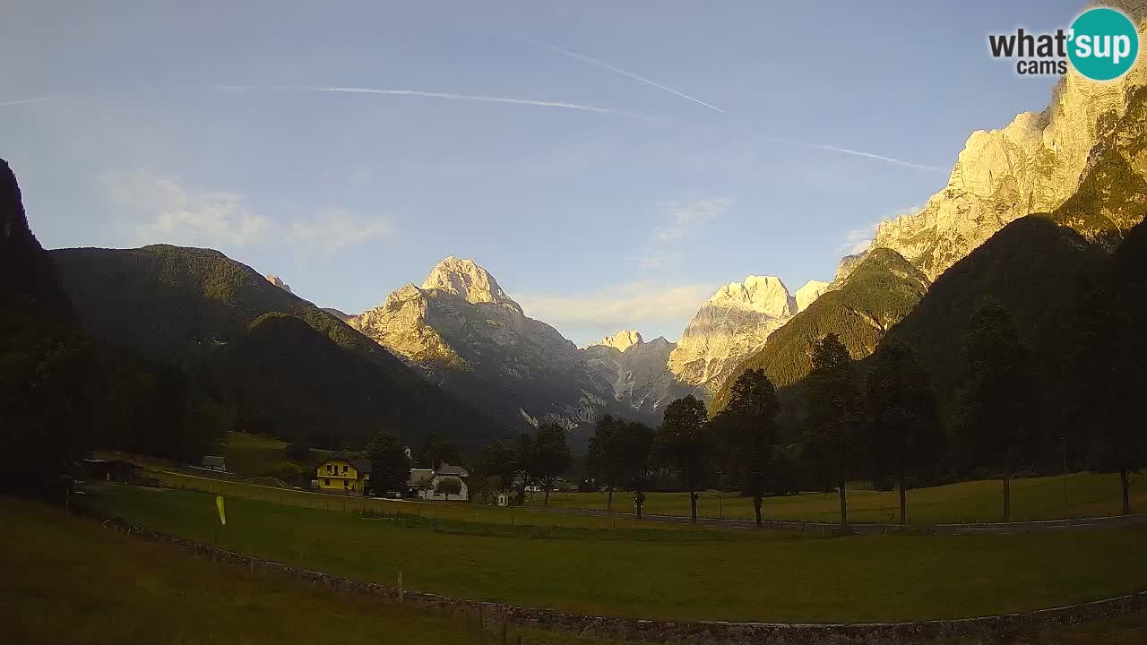 Spletna kamera Smučišče Log pod Mangartom – Bovec