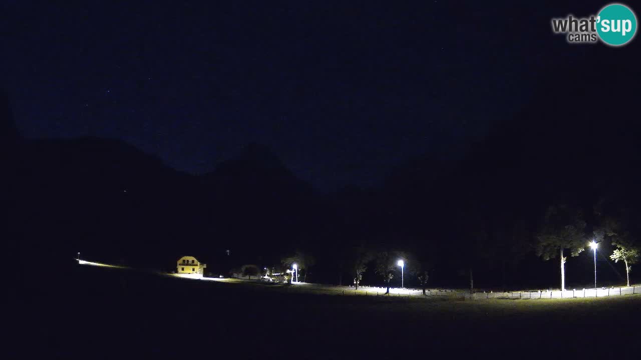 Cámara web en vivo Estación de esquí Log pod Mangartom – Bovec – Eslovenia