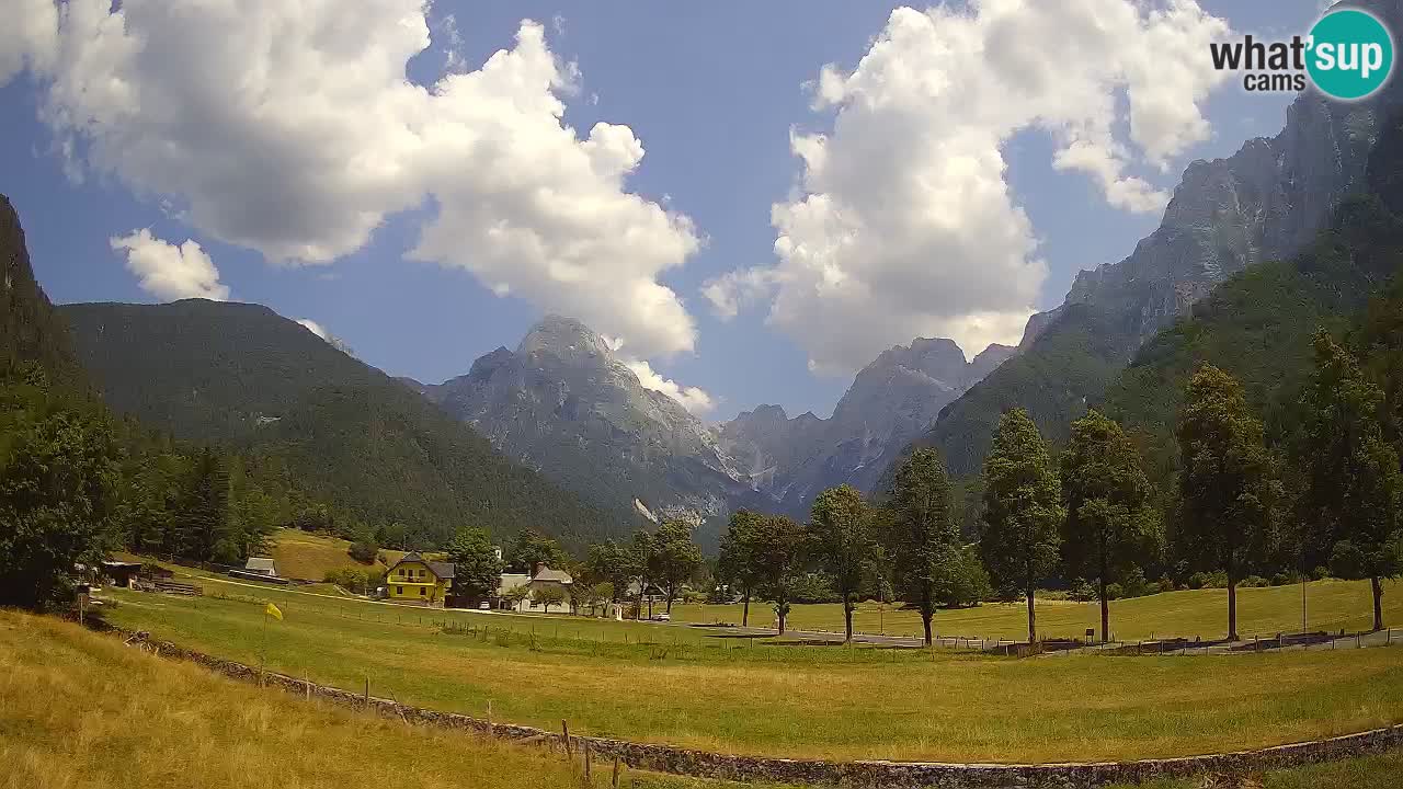 Cámara web en vivo Estación de esquí Log pod Mangartom – Bovec – Eslovenia