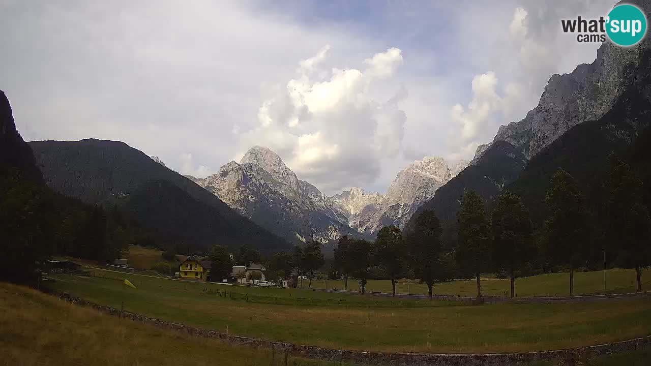 Cámara web en vivo Estación de esquí Log pod Mangartom – Bovec – Eslovenia