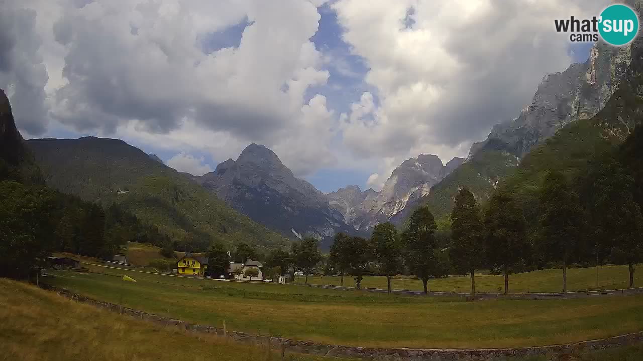 Cámara web en vivo Estación de esquí Log pod Mangartom – Bovec – Eslovenia