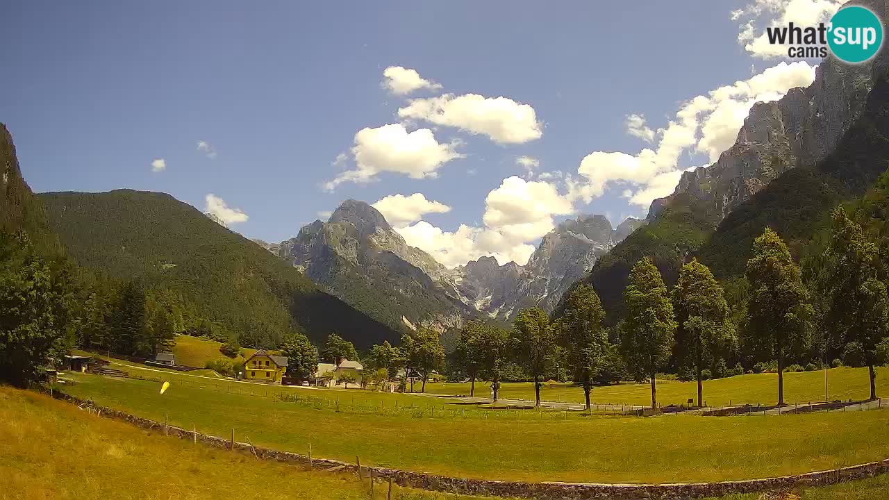 Spletna kamera Smučišče Log pod Mangartom – Bovec