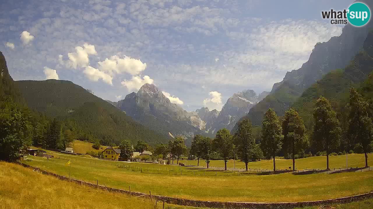 Spletna kamera Smučišče Log pod Mangartom – Bovec