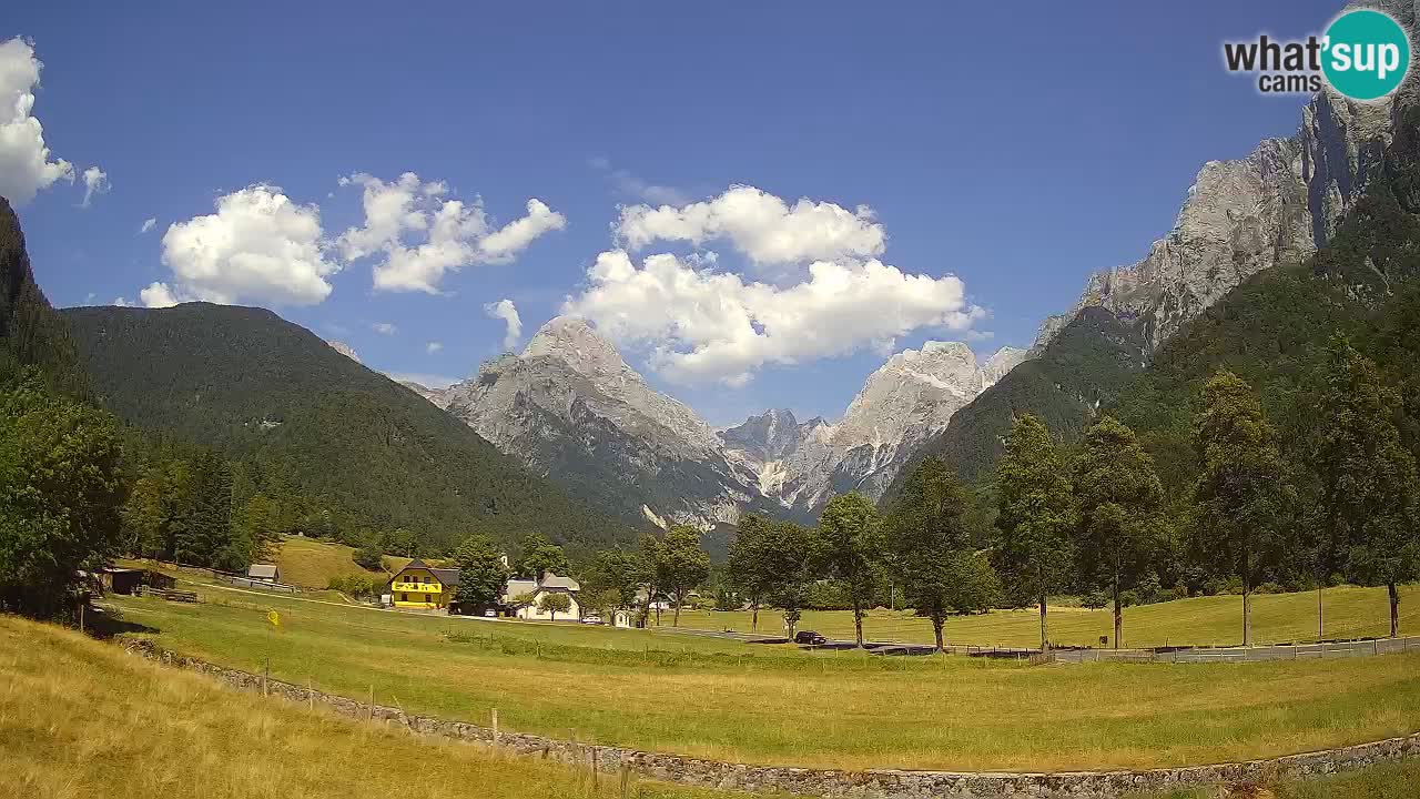 Spletna kamera Smučišče Log pod Mangartom – Bovec
