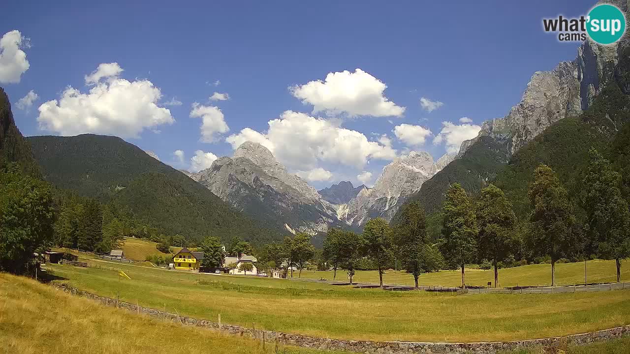 Spletna kamera Smučišče Log pod Mangartom – Bovec