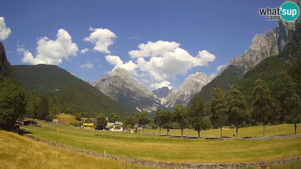 Spletna kamera Smučišče Log pod Mangartom – Bovec